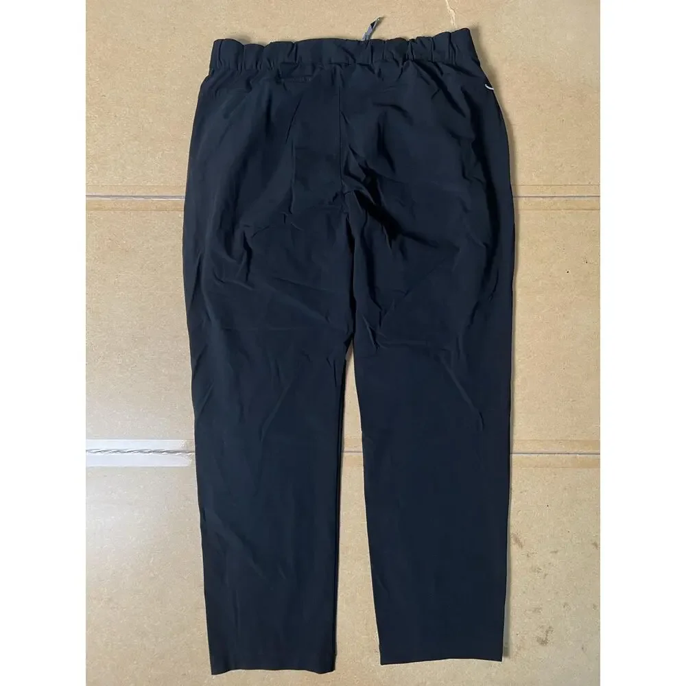 Vuori Pants Womens XL Black Jogger Pull On Elastic Waist Pockets Stretch